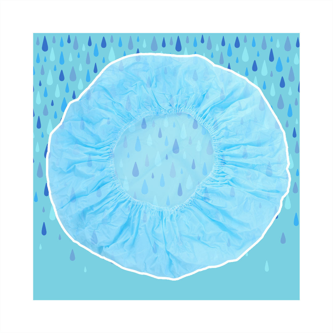Duschhaube Einweg (10 Stück) boucles-bandeau-shower-cap-blau.jpg