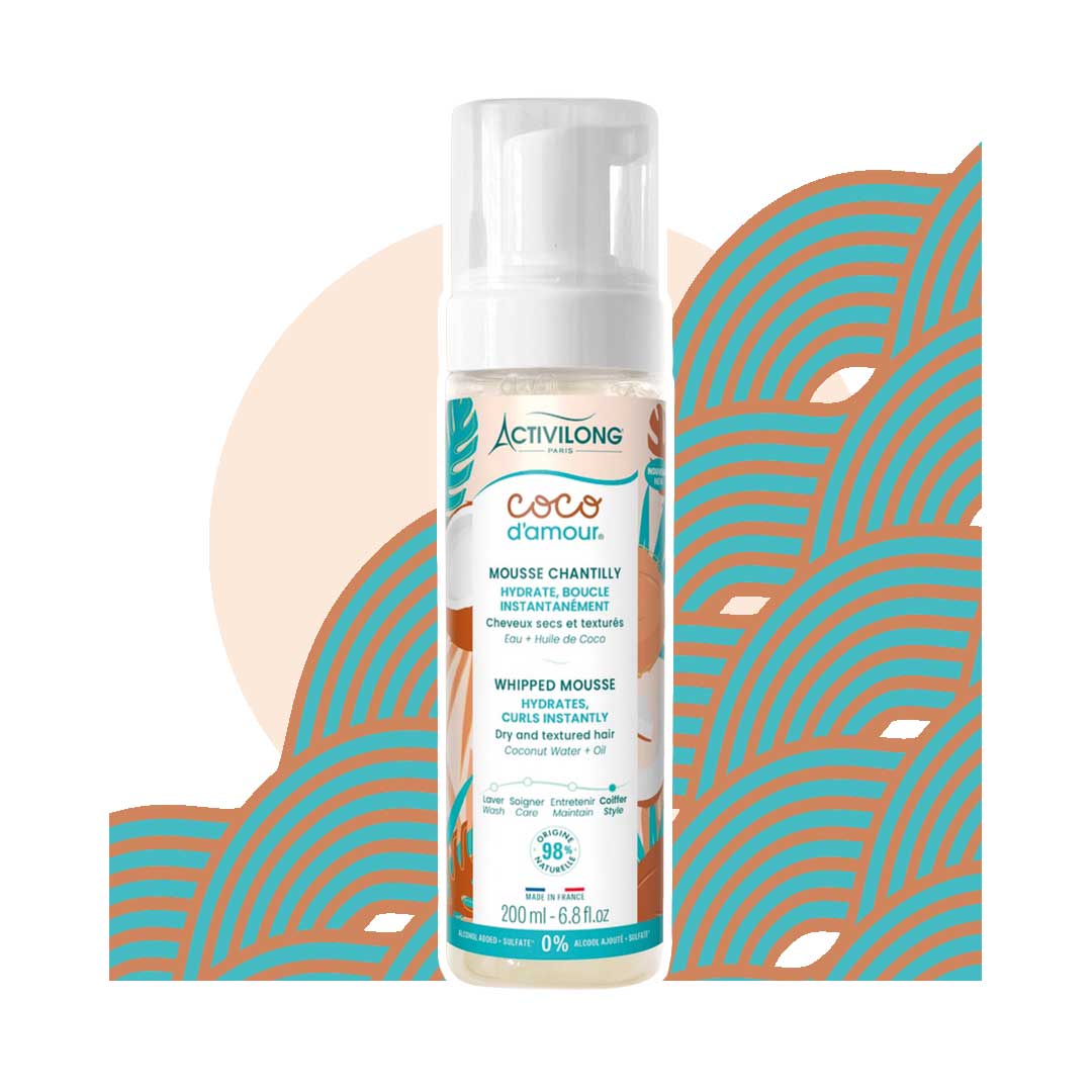 Mousse batida Coco D'amour Activilong Coco d’Amour Mousse – Rizos definidos | lockenkopf