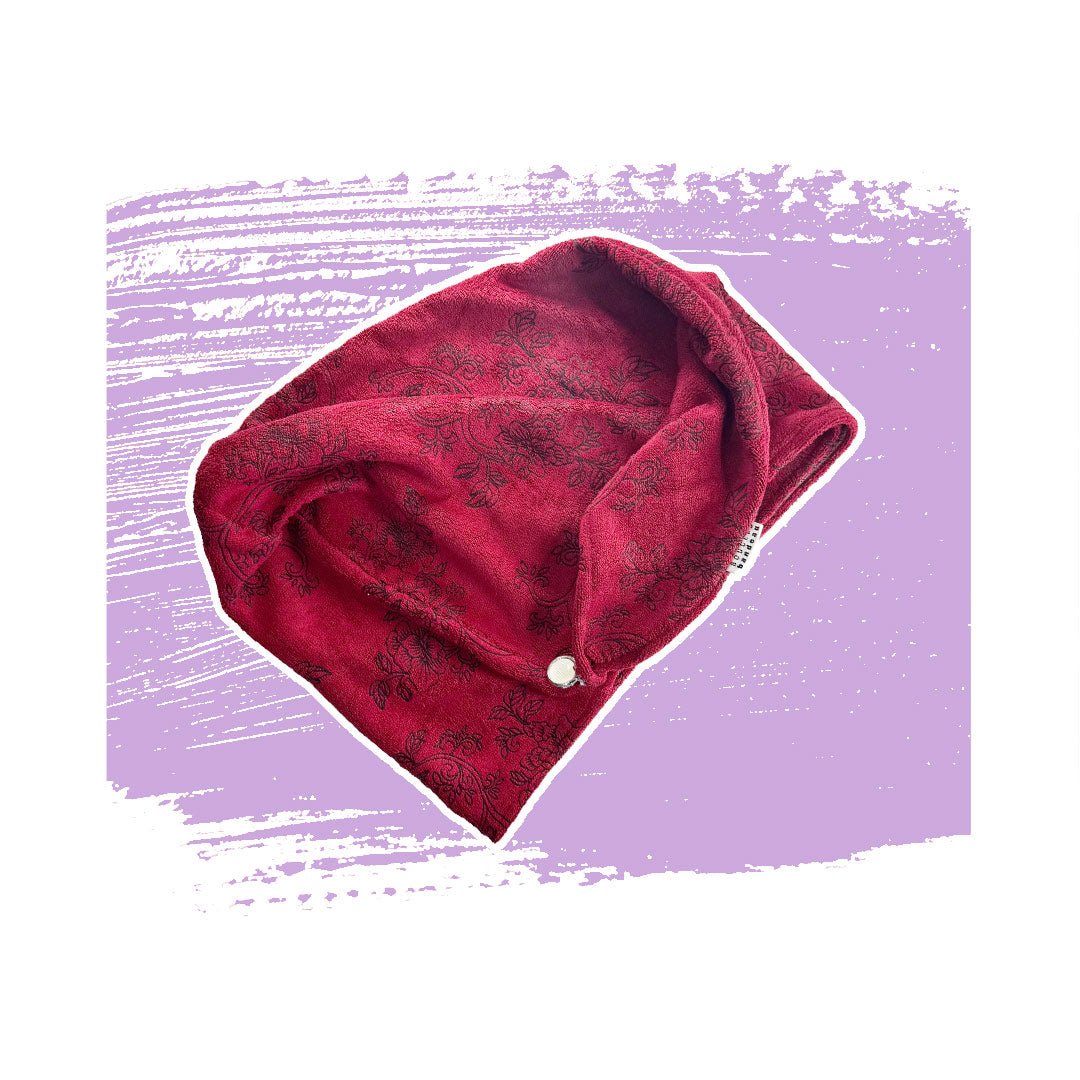 Microfaser Locken Turban Microfaser Locken Turban - lockenkopf