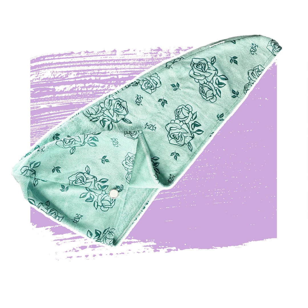 Microfaser Locken Turban Microfaser Locken Turban - lockenkopf