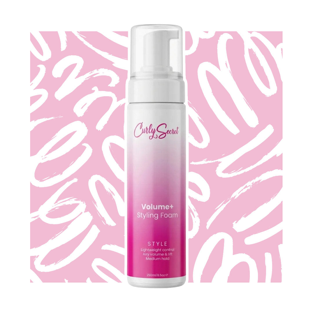 Volumizing Curl Foam Curly Secret Volume+ Sytling Foam | lockenkopf