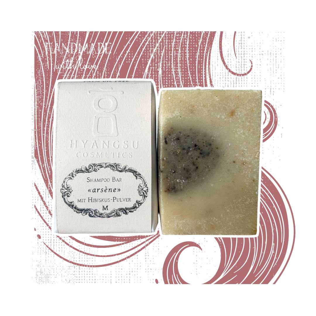 Shampoo Bar Arsène mit Hibiskus- & Reispulver Hyangsu Shampoo Bar Arsène mit Hibiskus- & Reispulver | lockenkopf
