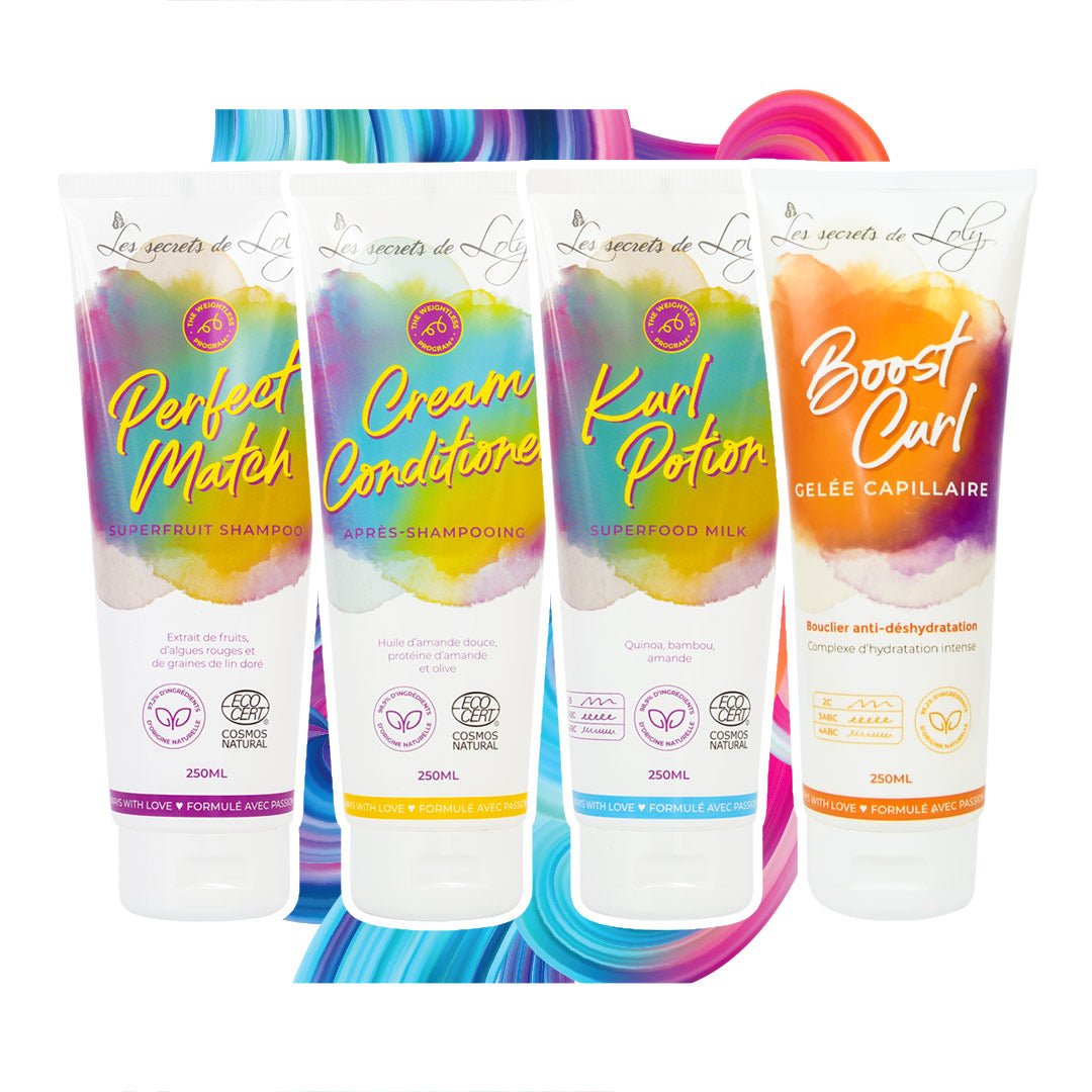 Feines Curly Haar Set Feines Curly Haar Set - lockenkopf