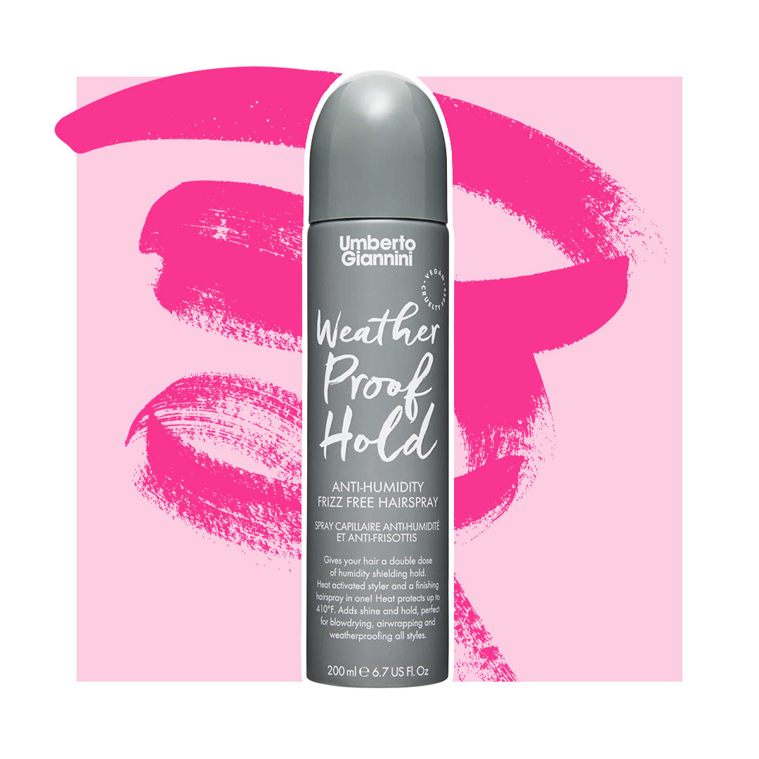 Weatherproof Hold Anti-Humidity Frizz Free Hairspray Umberto Giannini Weatherproof Hairspray | lockenkopf