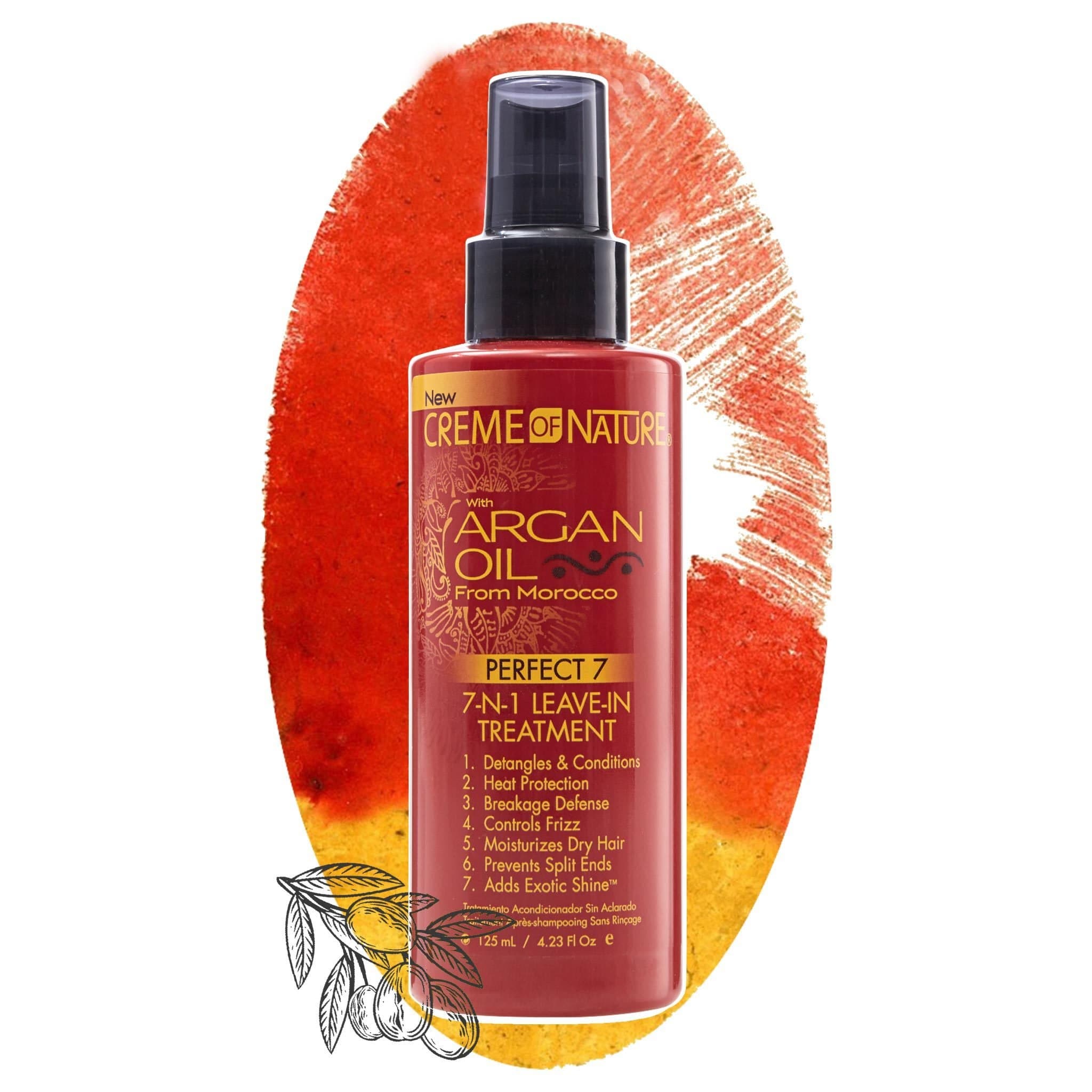 Argan Oil Perfect 7 Leave-In Treatment Creme of Nature | Aragan Oil Perfect 7 Leave-In Treatment - lockenkopf