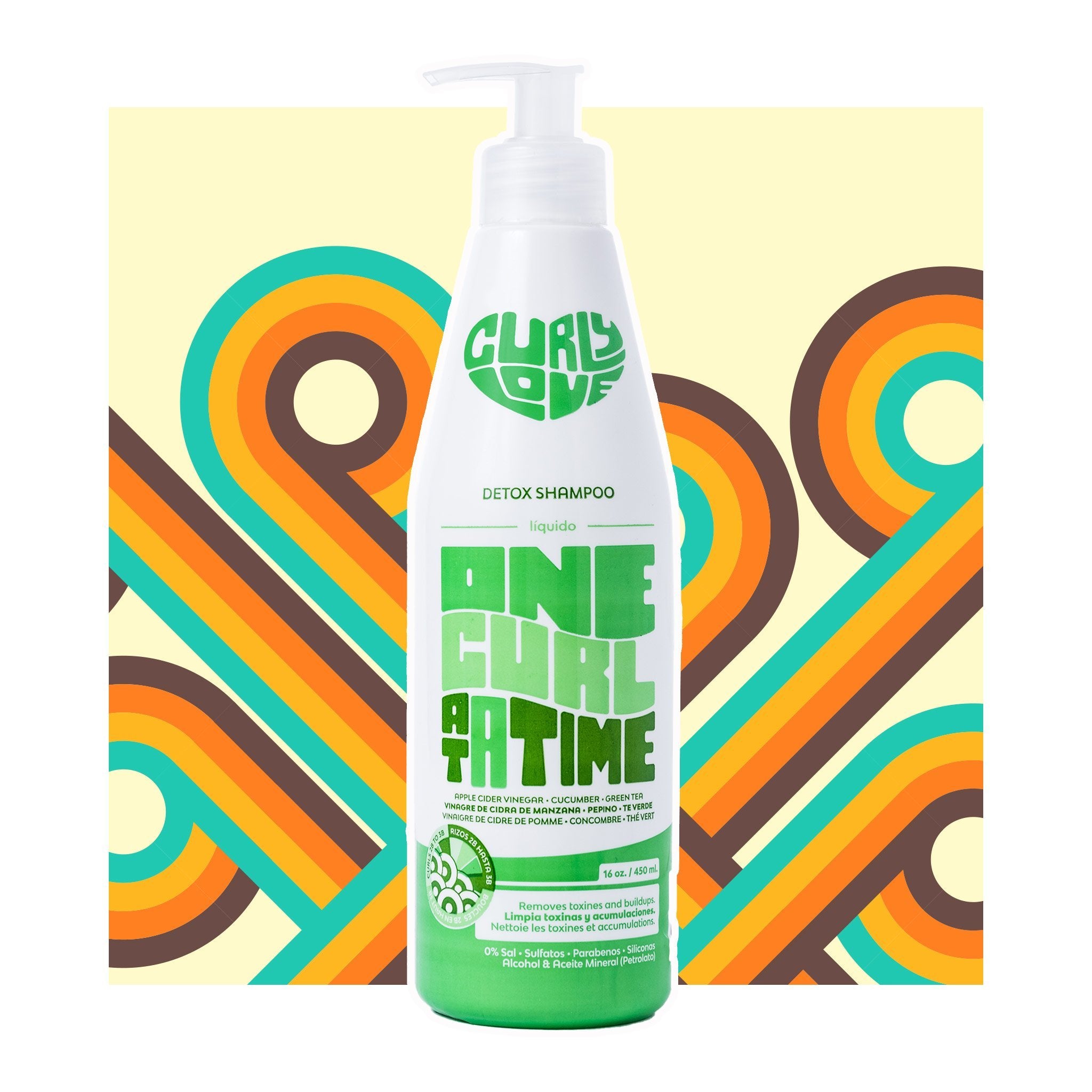Detox Shampoo Sulfate Free Curly Love | Detox Shampoo Sulfate Free - lockenkopf