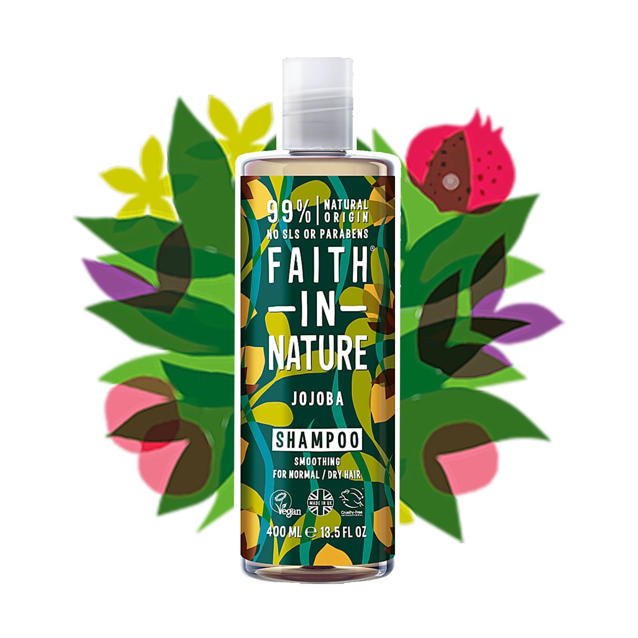 Jojoba Shampoo Faith in Nature | Jojoba Shampoo - lockenkopf