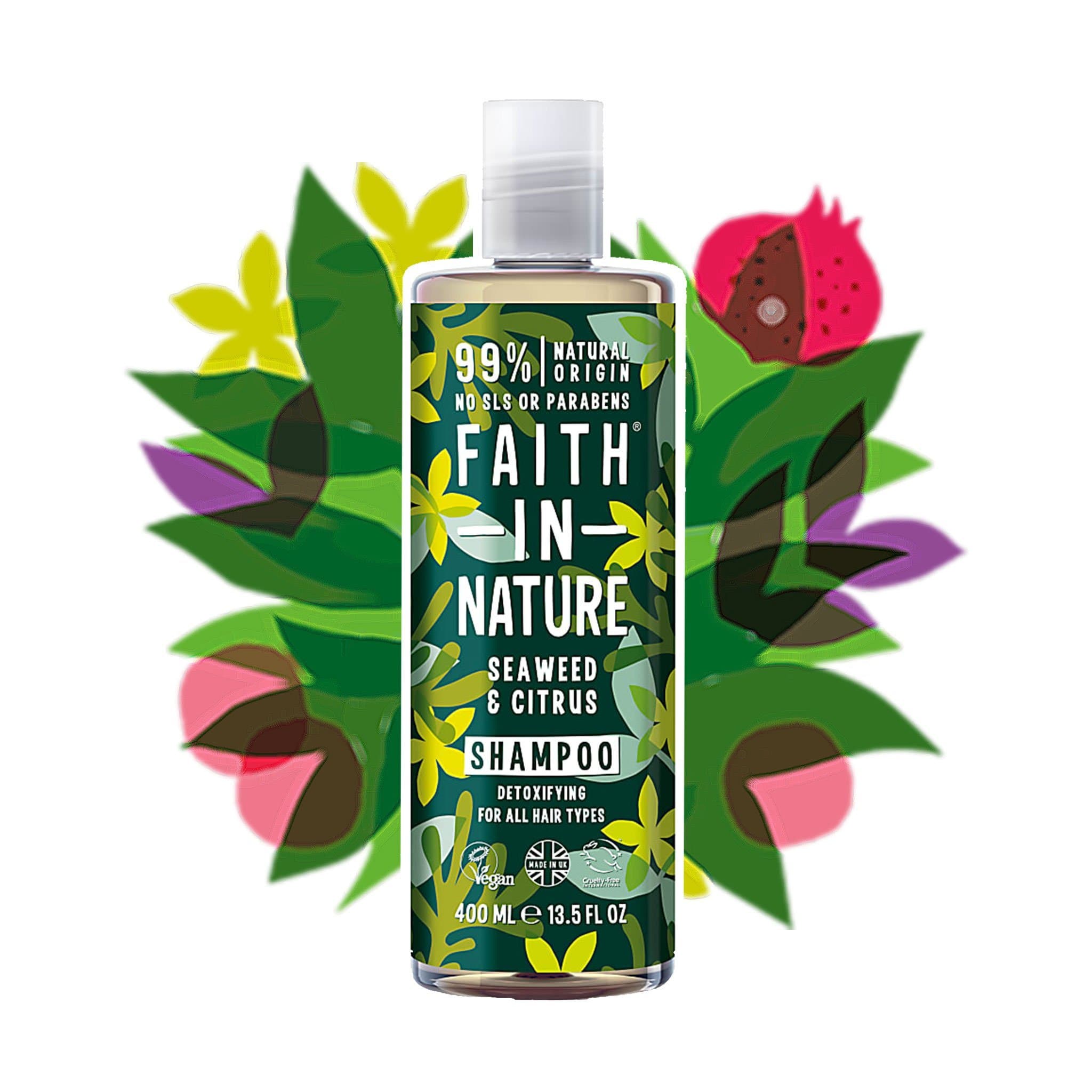 Seaweed & Citrus Shampoo Faith in Nature | Seaweed & Citrus Shampoo - lockenkopf