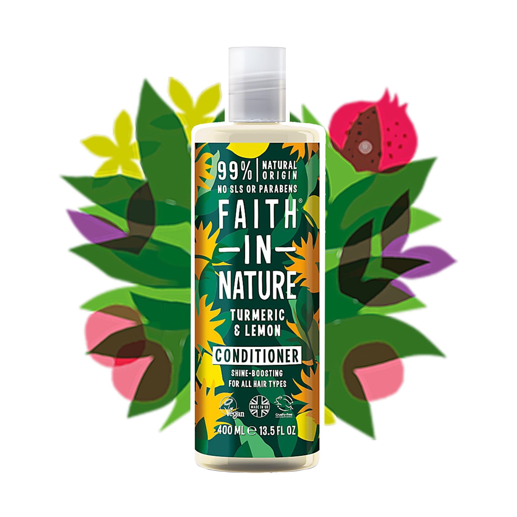 Faith in Nature | Turmeric & Lemon Conditioner - lockenkopf