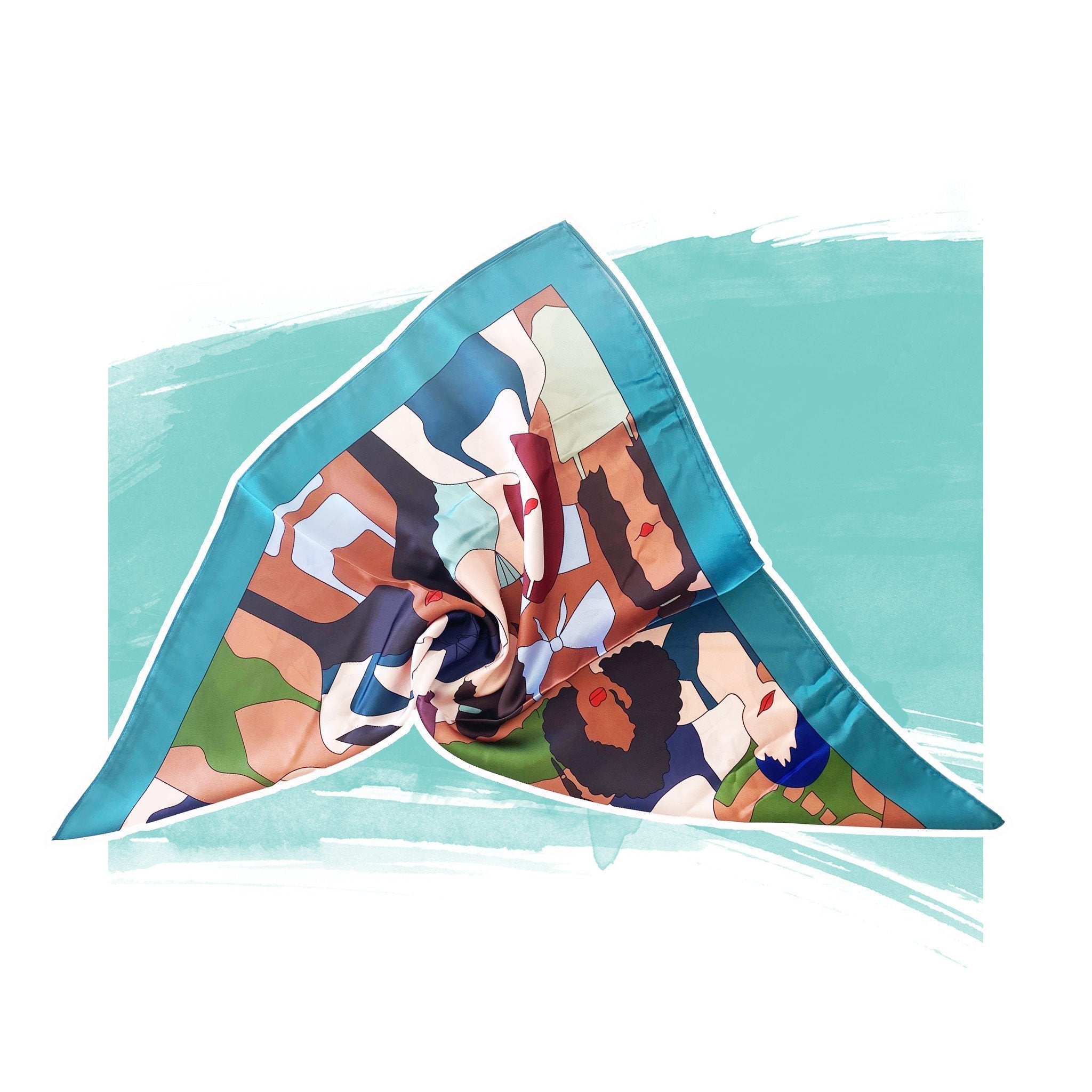 Kopftuch 70/70 Kopftuch 70/70 - lockenkopf