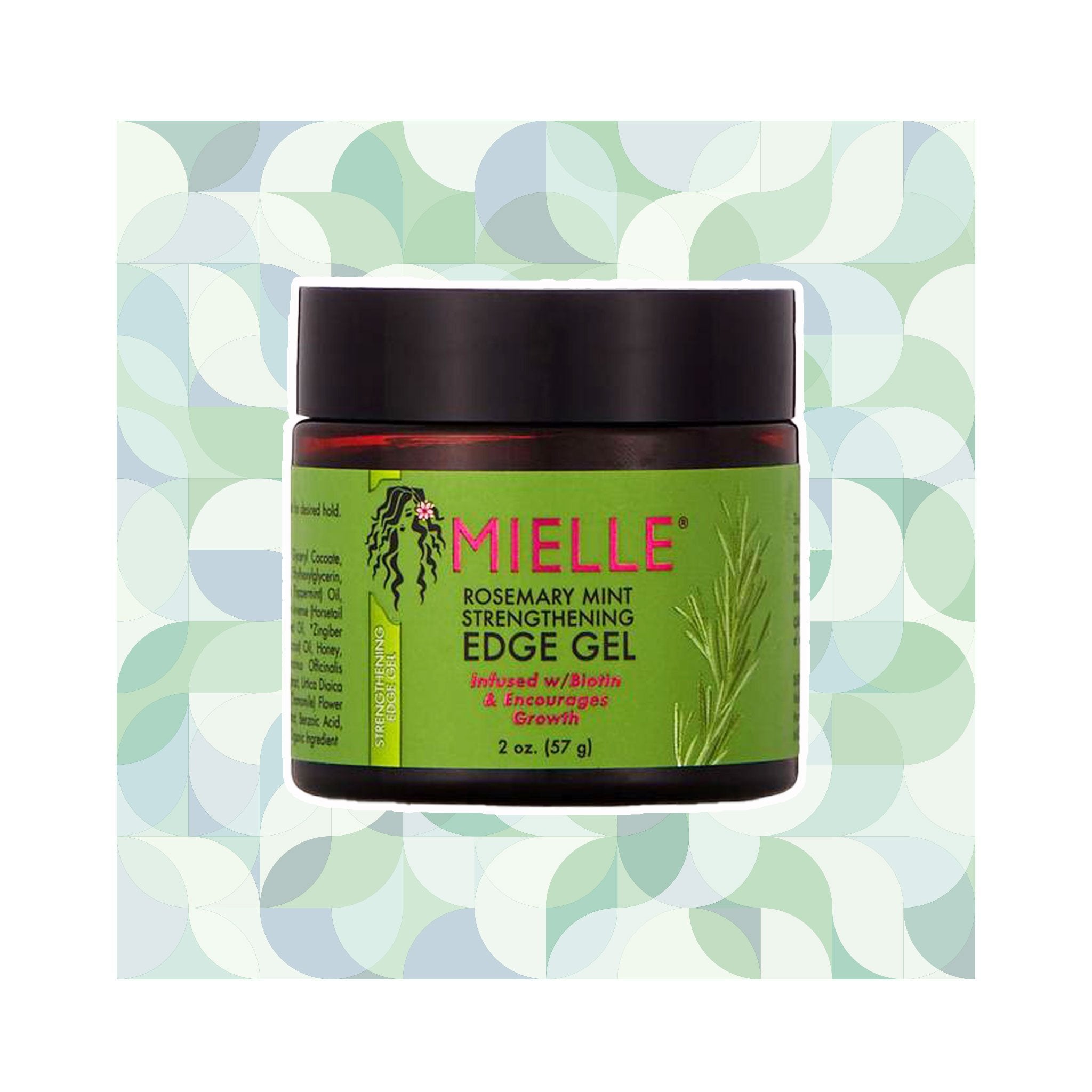 Rosemary Mint Strengthening Edge Gel Mielle Organics | Rosemary Mint Strengthening Edge Gel - lockenkopf
