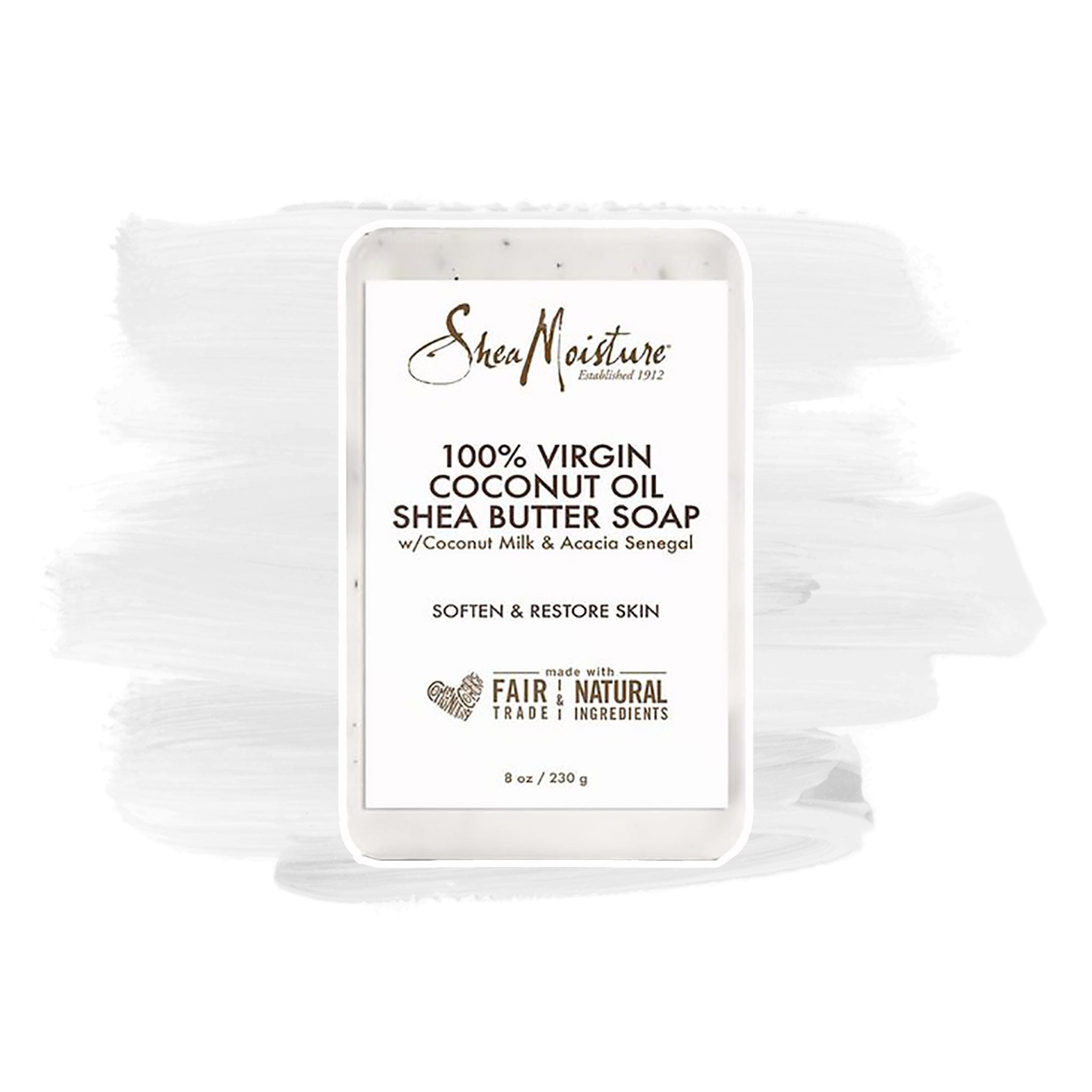 Shea Moisture | 100% Virgin Coconut Oil Shea Butter Soap Bar - lockenkopf