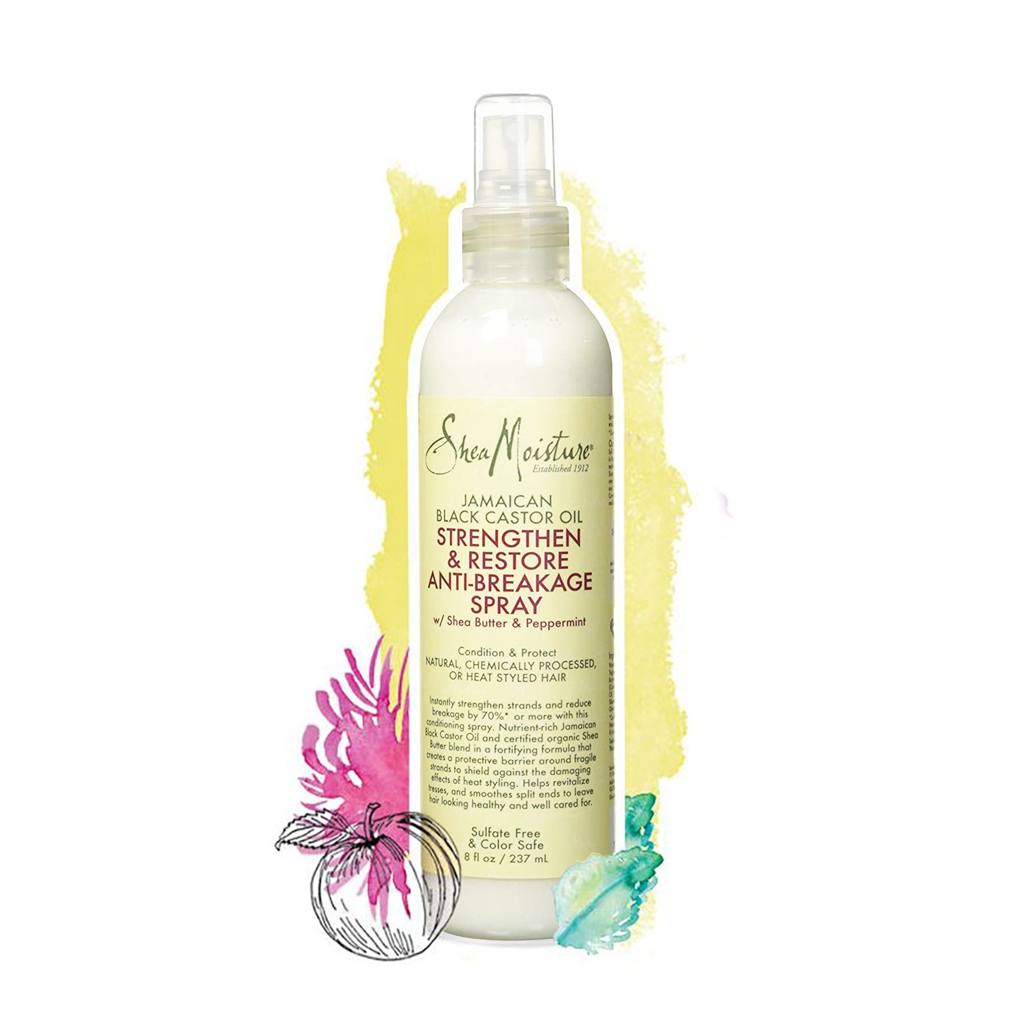 Anti-Breakage Spray Jamaican Black Castor Oil Shea Moisture | Anti-Breakage Spray Jamaican Black Castor Oil - lockenkopf