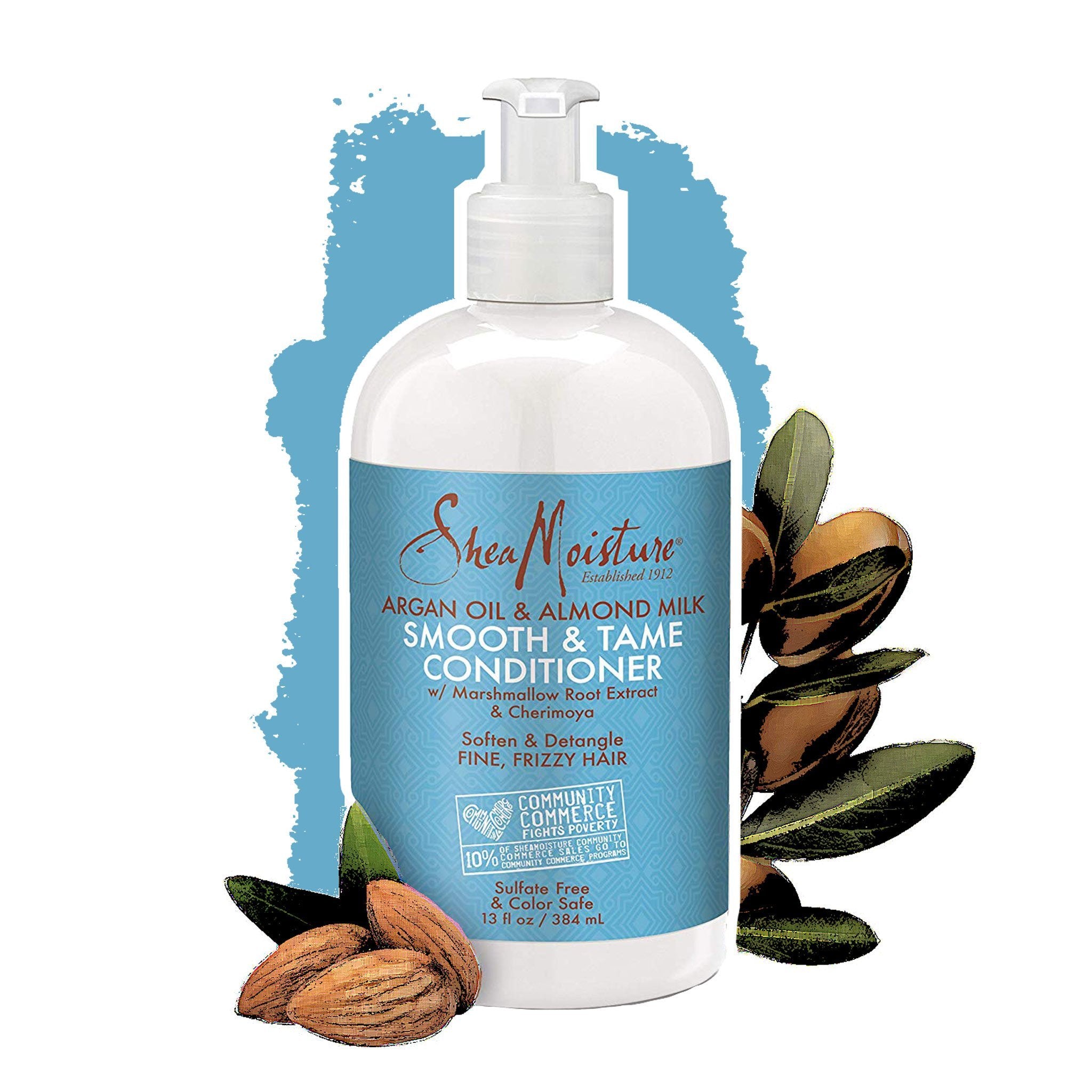 Shea Moisture | Argan Oil & Almond Milk Smooth & Tame Conditioner - lockenkopf