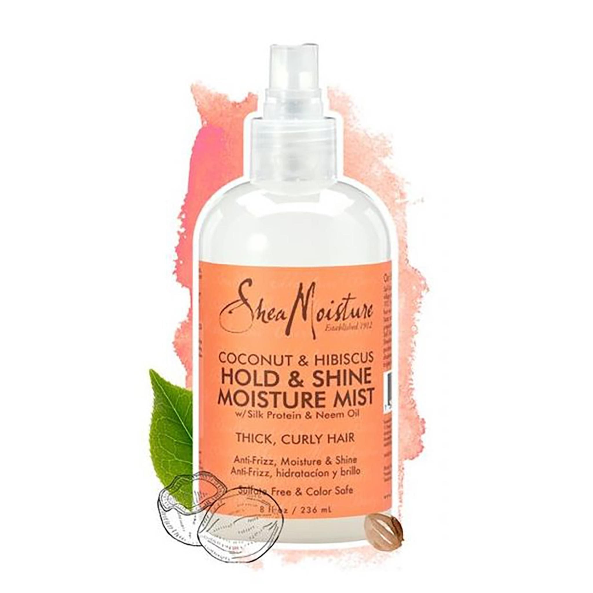 Shea Moisture | Coconut & Hibiscus Hold & Shine Moisture Mist - lockenkopf