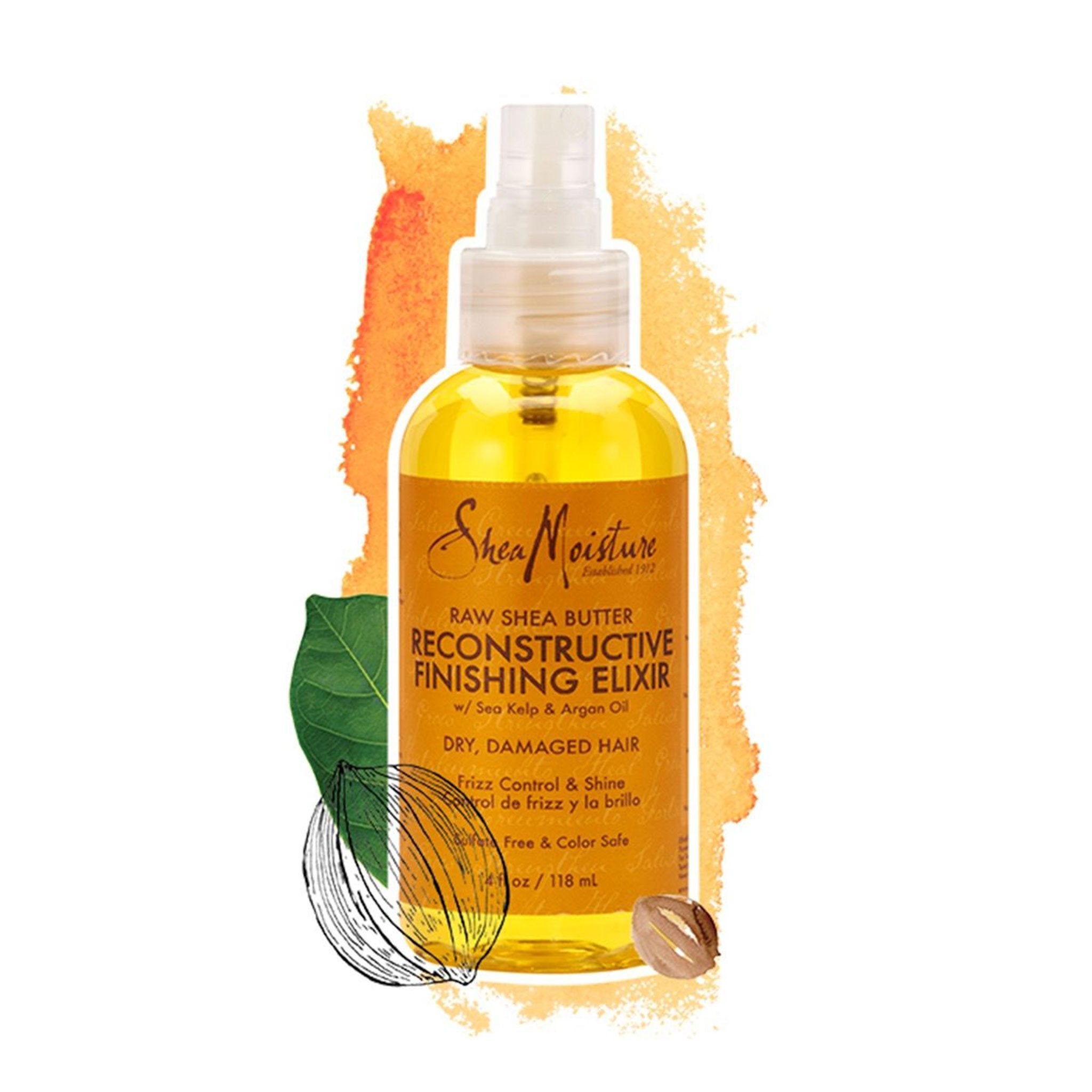 Shea Moisture | Raw Shea Butter Reconstructive Finishing Elixir - lockenkopf