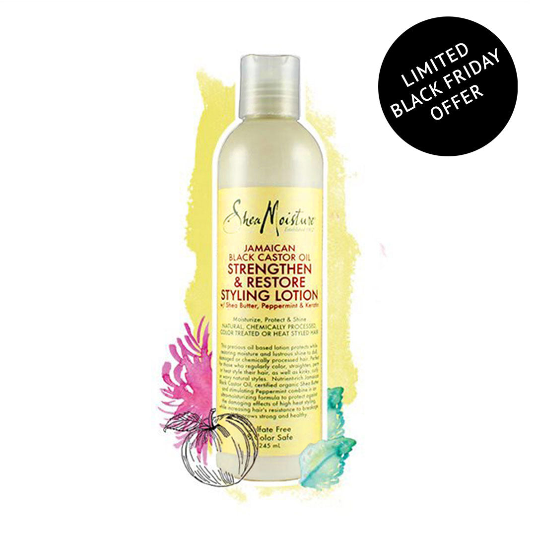 Jamaican Black Castor Oil Strengthen & Restore Styling Lotion Jamaican Black Castor Oil Strengthen & Restore Styling Lotion