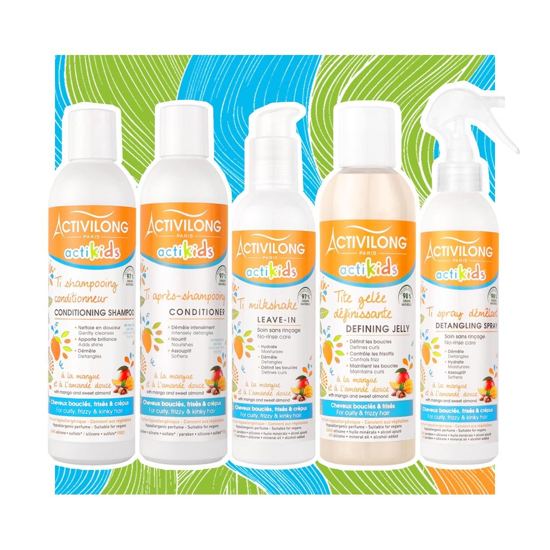 Set for curly heads Set für Lockenköpfchen - lockenkopf