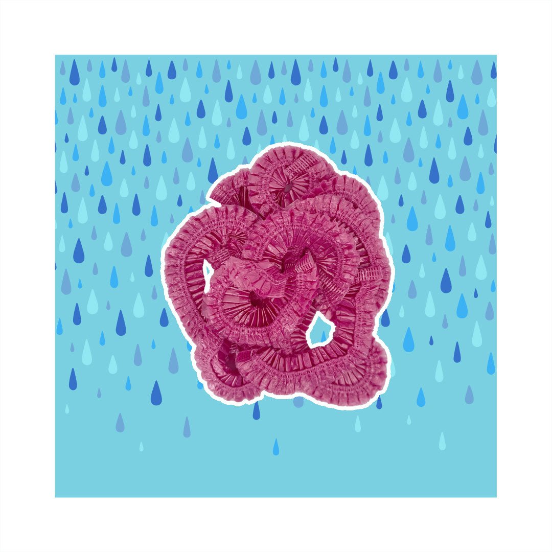 Disposable shower cap (10 pieces) Duschhaube Einweg (10 Stück) - lockenkopf