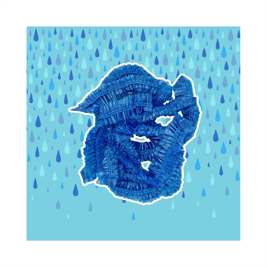 Disposable shower cap (10 pieces) Duschhaube Einweg (10 Stück) - lockenkopf