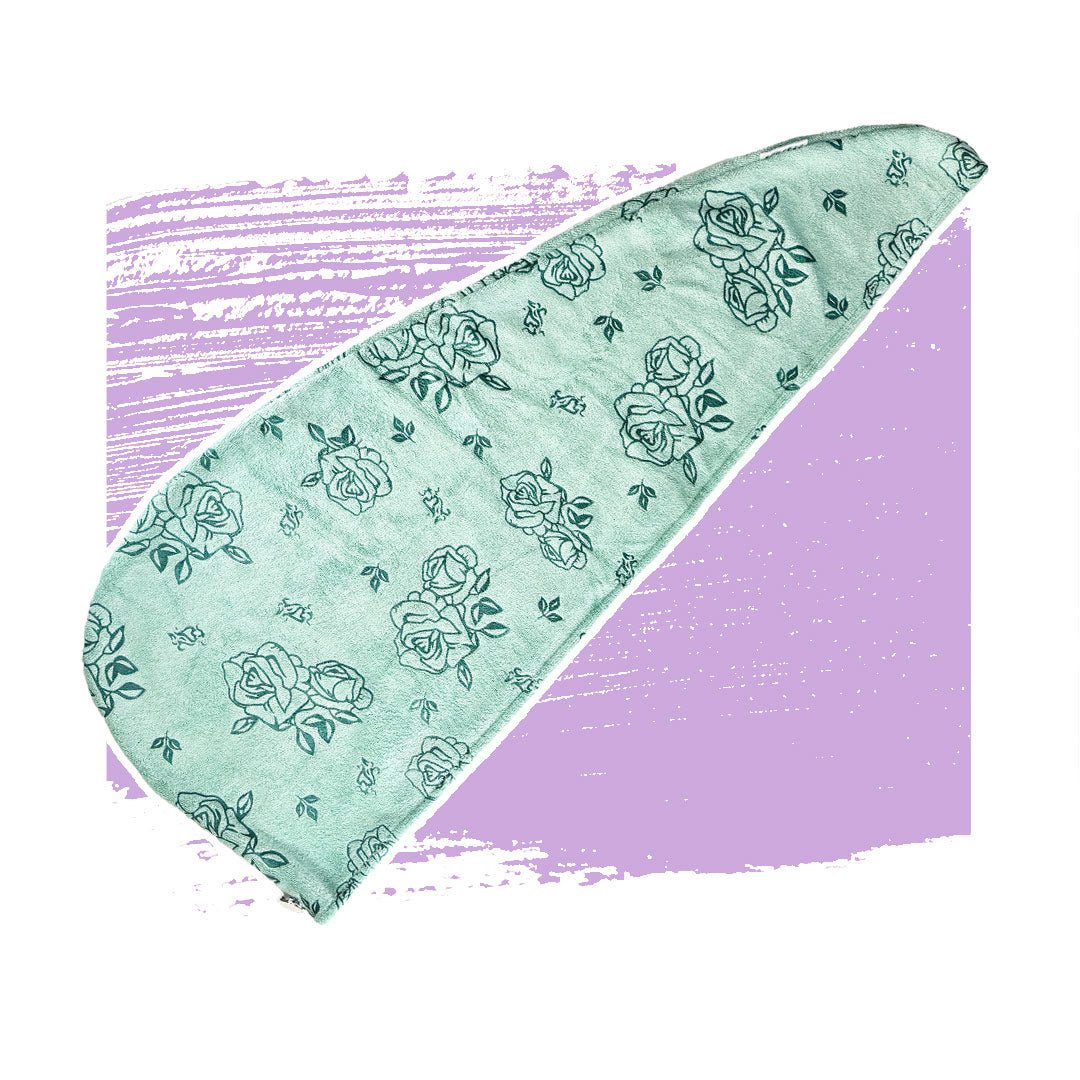 Microfiber curl turban Microfaser Locken Turban - lockenkopf