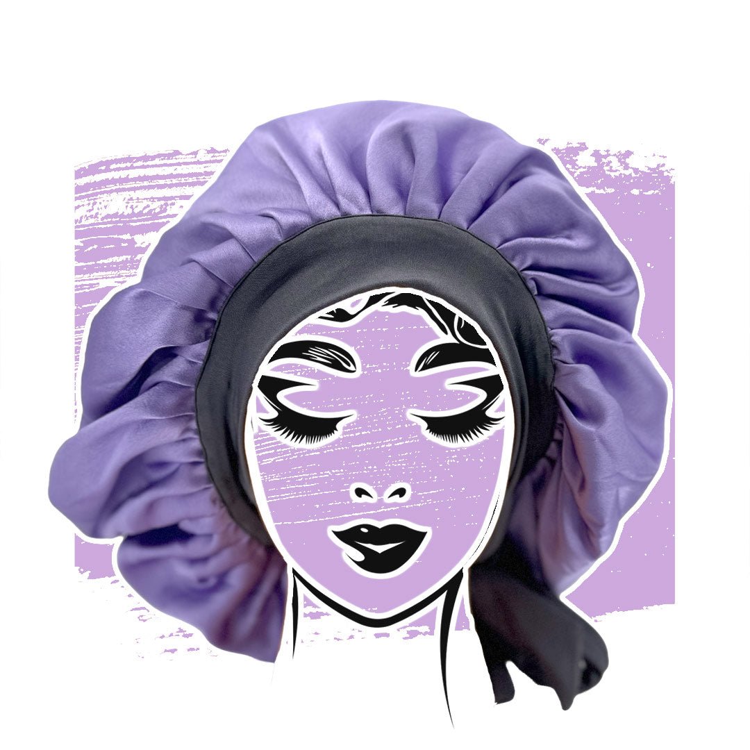 Sleeping cap with bow Schlafmütze mit Schleife - lockenkopf