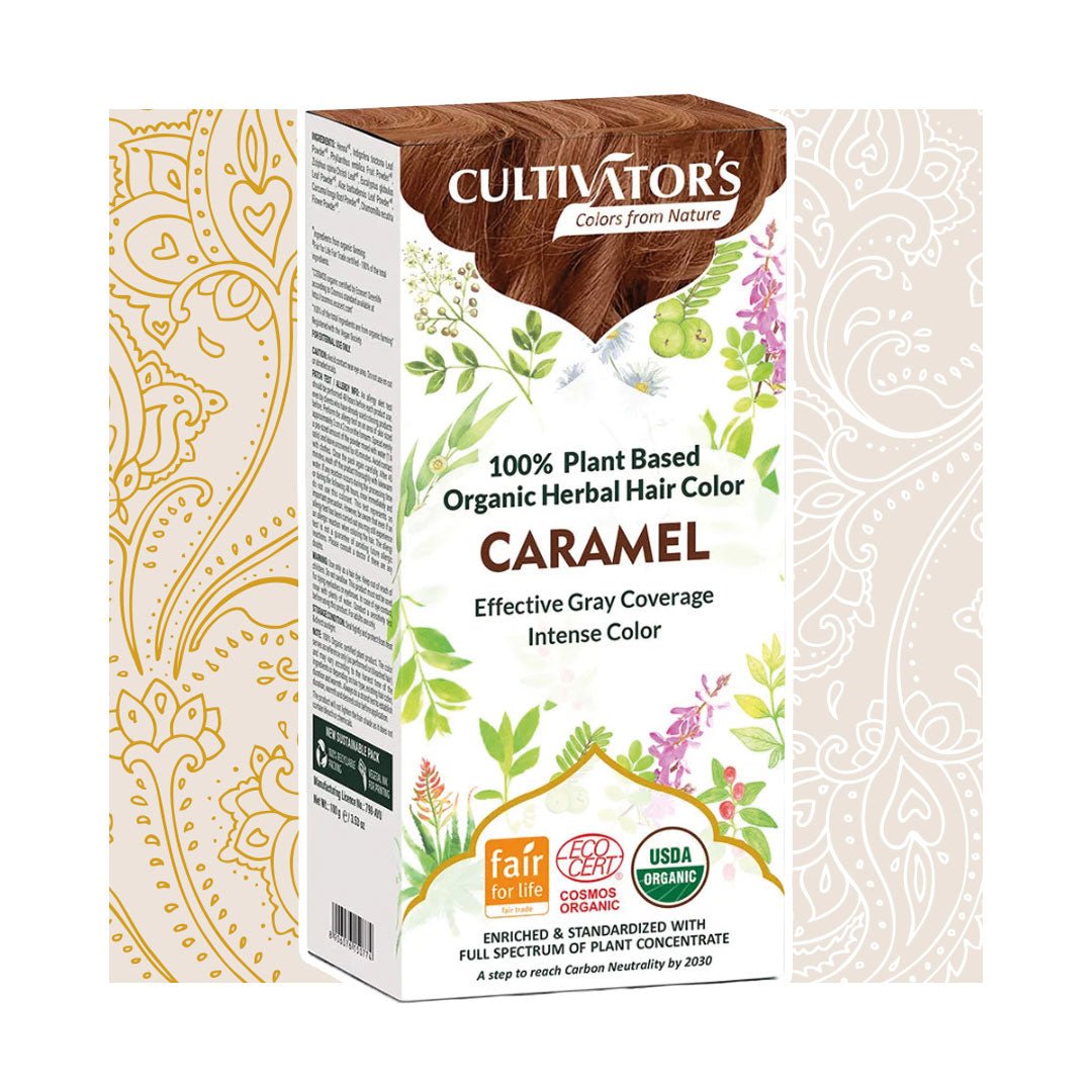 Organic herbal curl color Bio - Kräuter Locken - Farbe - lockenkopf