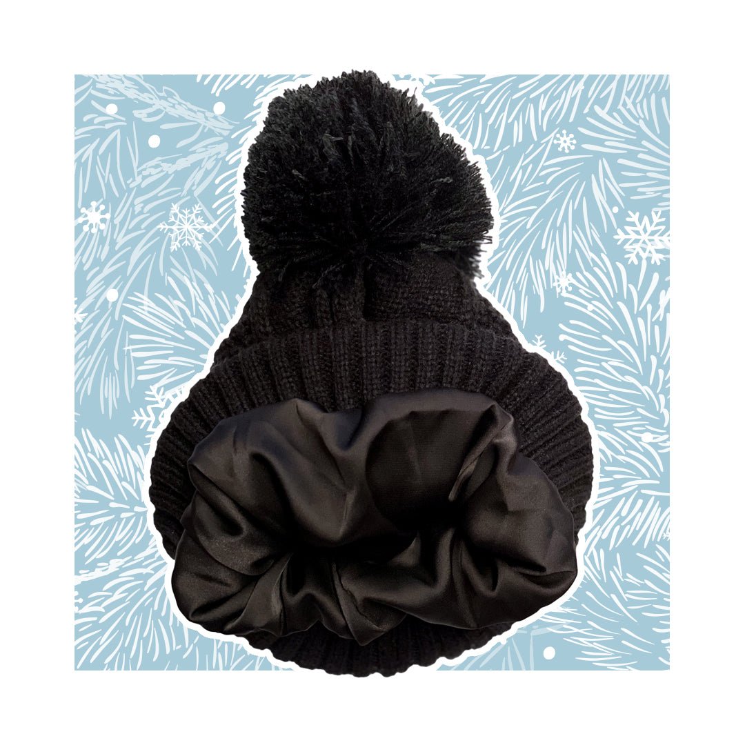 Curls Cap Satin Lined Locken Mütze Satin gefüttert - lockenkopf