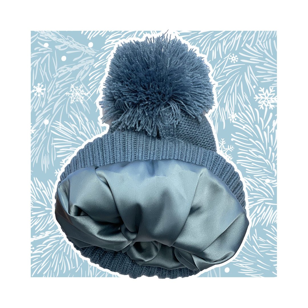 Curls Cap Satin Lined Locken Mütze Satin gefüttert - lockenkopf