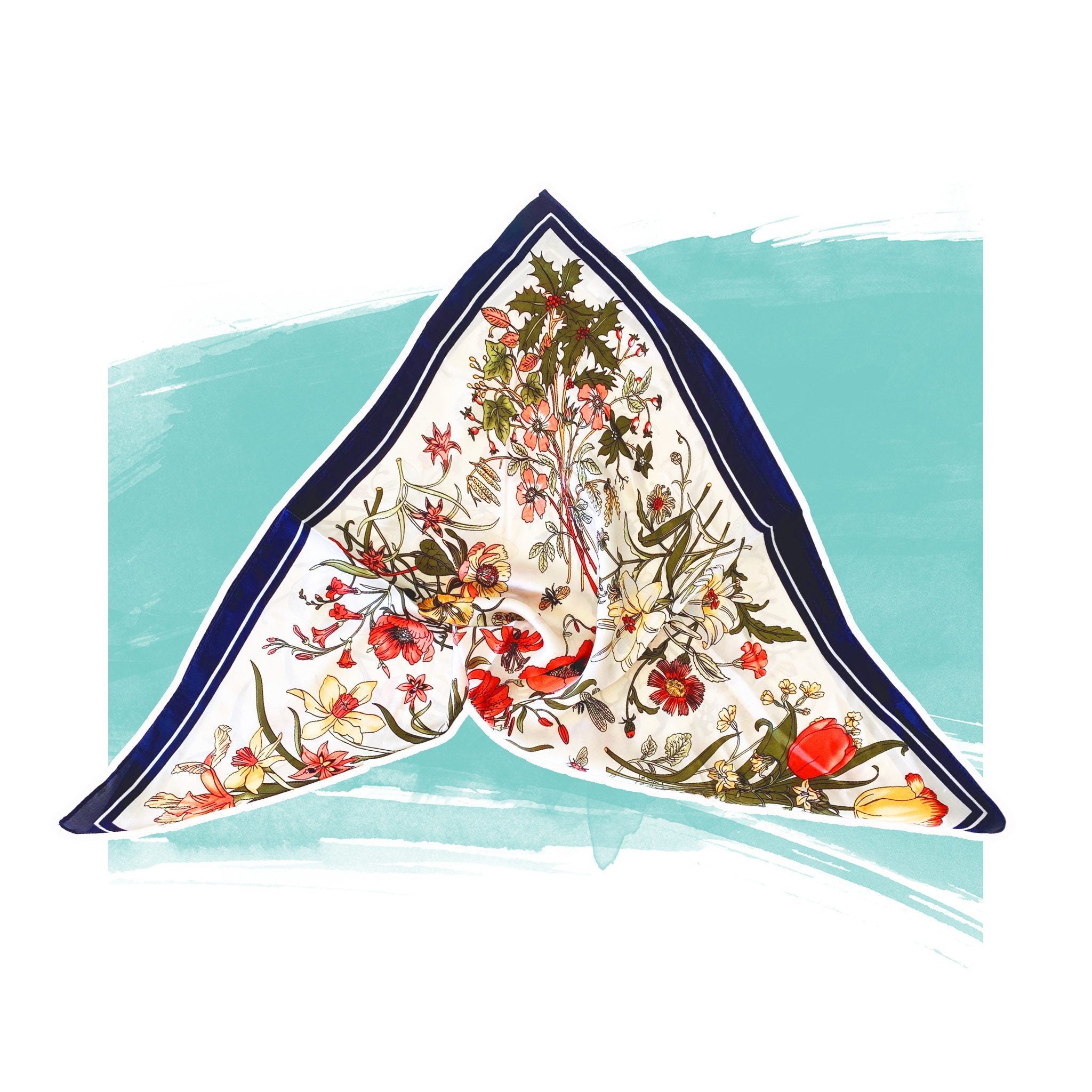 lockenkopf-headscarf-rose-y-flores.jpg lockenkopf | Headscarf 60/60 - lockenkopf