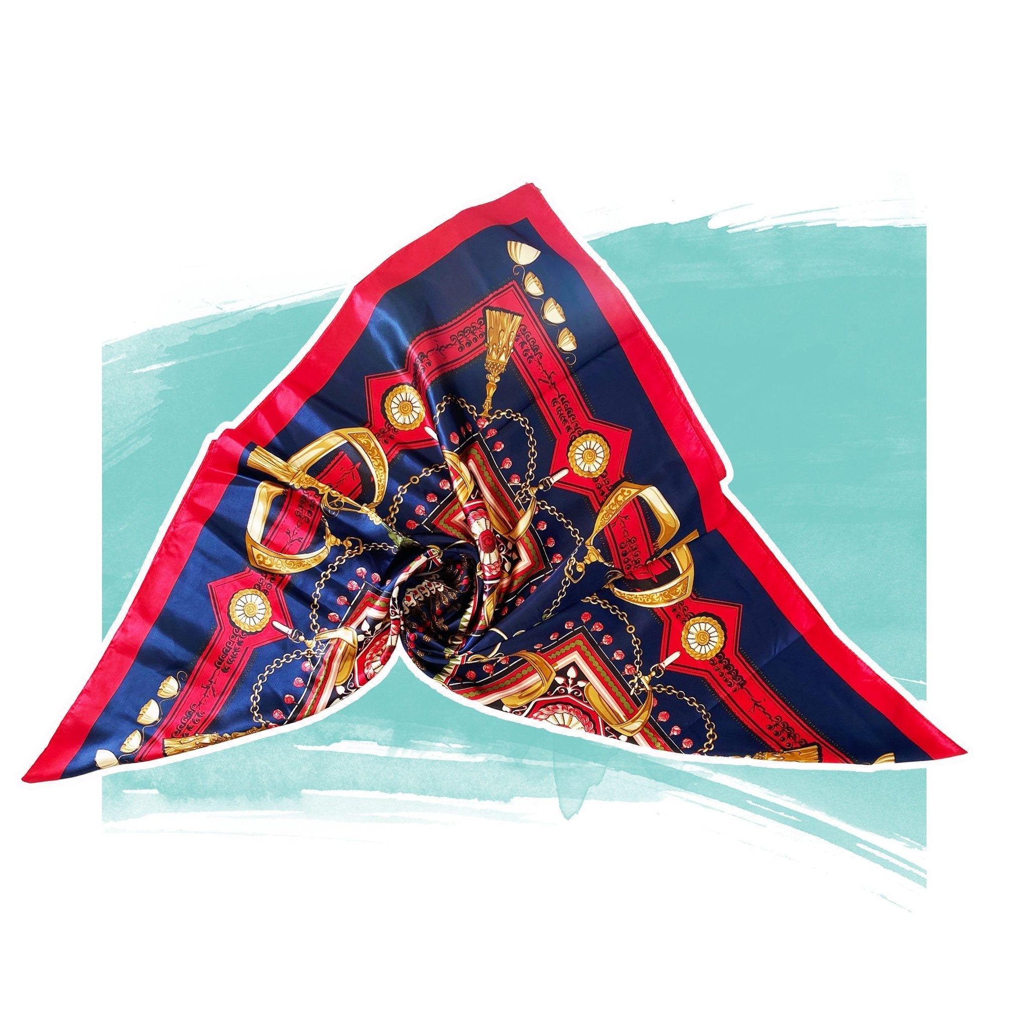 Headscarf 90/90 Kopftuch 90/90 - lockenkopf