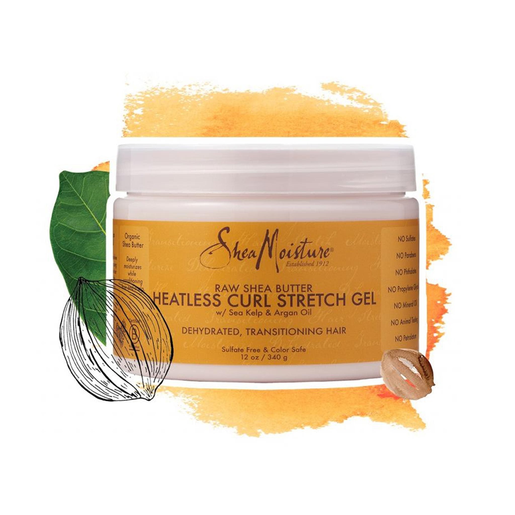 Shea Moisture | Raw Shea Butter Heatless Curl Stretch Gel - lockenkopf Shea Moisture | Raw Shea Butter Heatless Curl Stretch Gel - lockenkopf