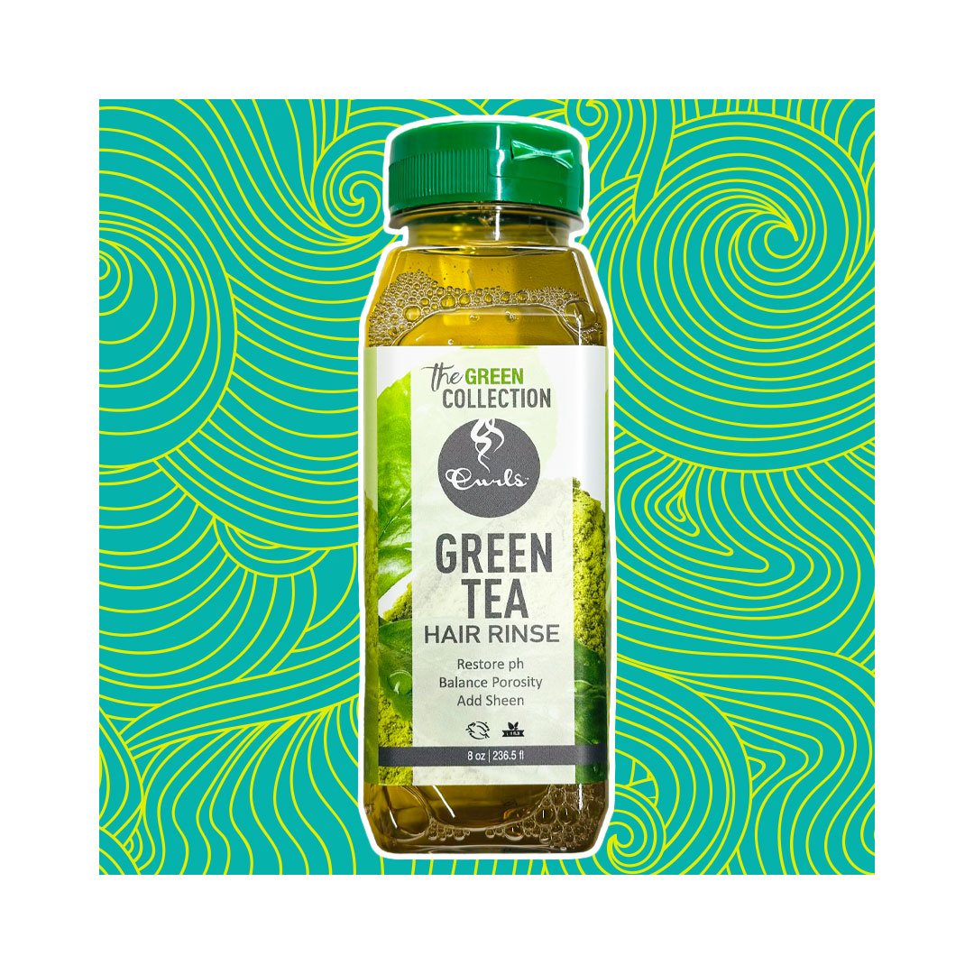 Enjuague capilar de té verde Green Tea Hair Rinse - lockenkopf