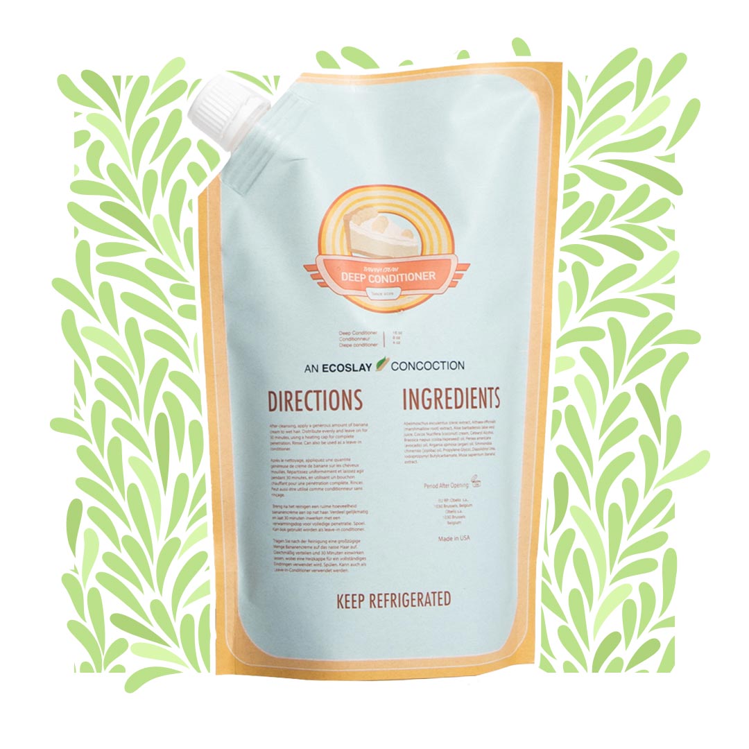 Acondicionador profundo de crema de plátano Banana Cream Deep Conditioner - lockenkopf