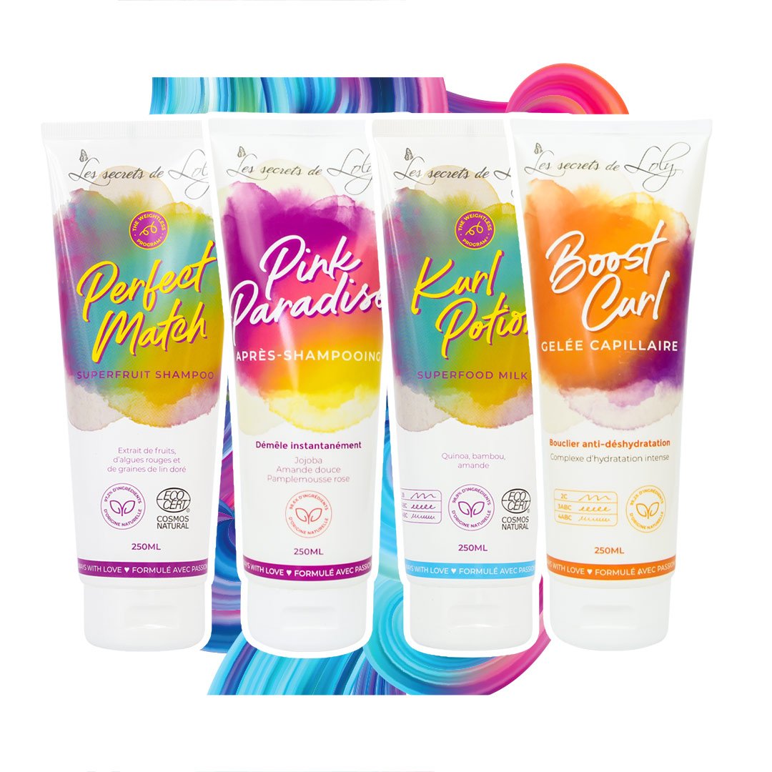 Set de pelo Wavy grueso Dickes Wavy Haar Set - lockenkopf