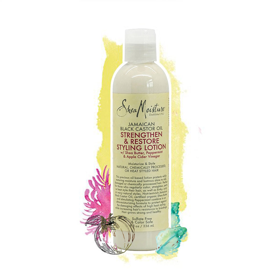 Aceite de ricino negro jamaicano Loción para el peinado Strengthen & Restore lockenkopf-shea-moisture-jamaican-black-castor-oil-strengthen-restore-styling-lotion.jpg
