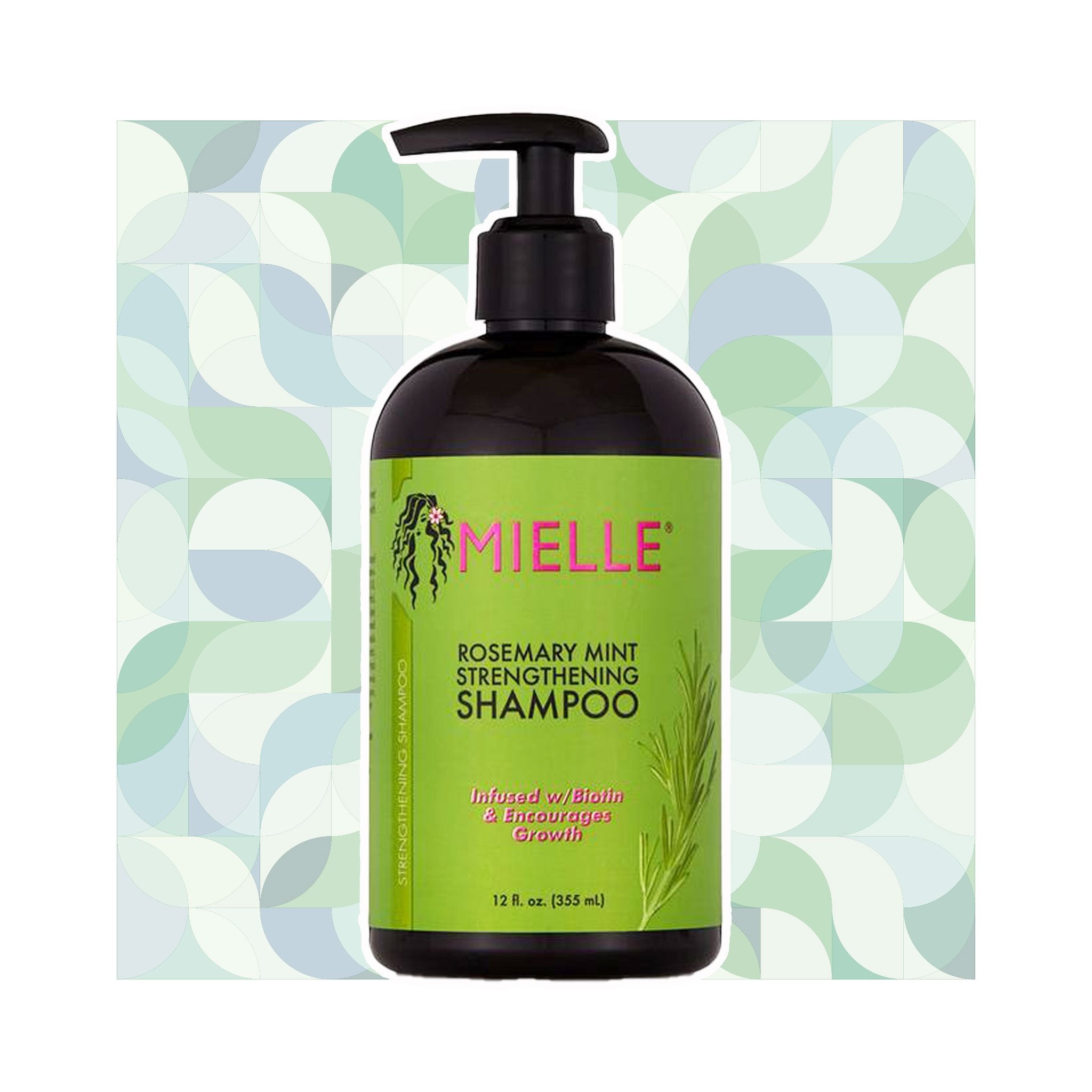 Champú fortalecedor de romero y menta Rosemary Mint Strengthening Shampoo - lockenkopf