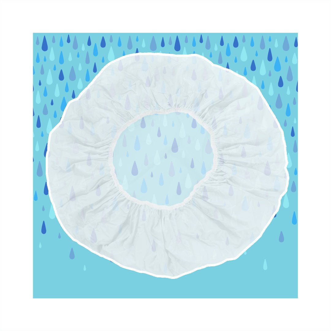 bonnet de douche jetable (10 pièces) Duschhaube Einweg (10 Stück) - lockenkopf