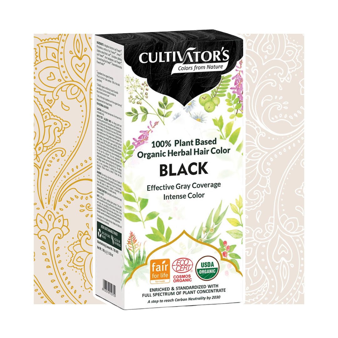 Colorant pour boucles aux herbes bio Bio - Kräuter Locken - Farbe - lockenkopf