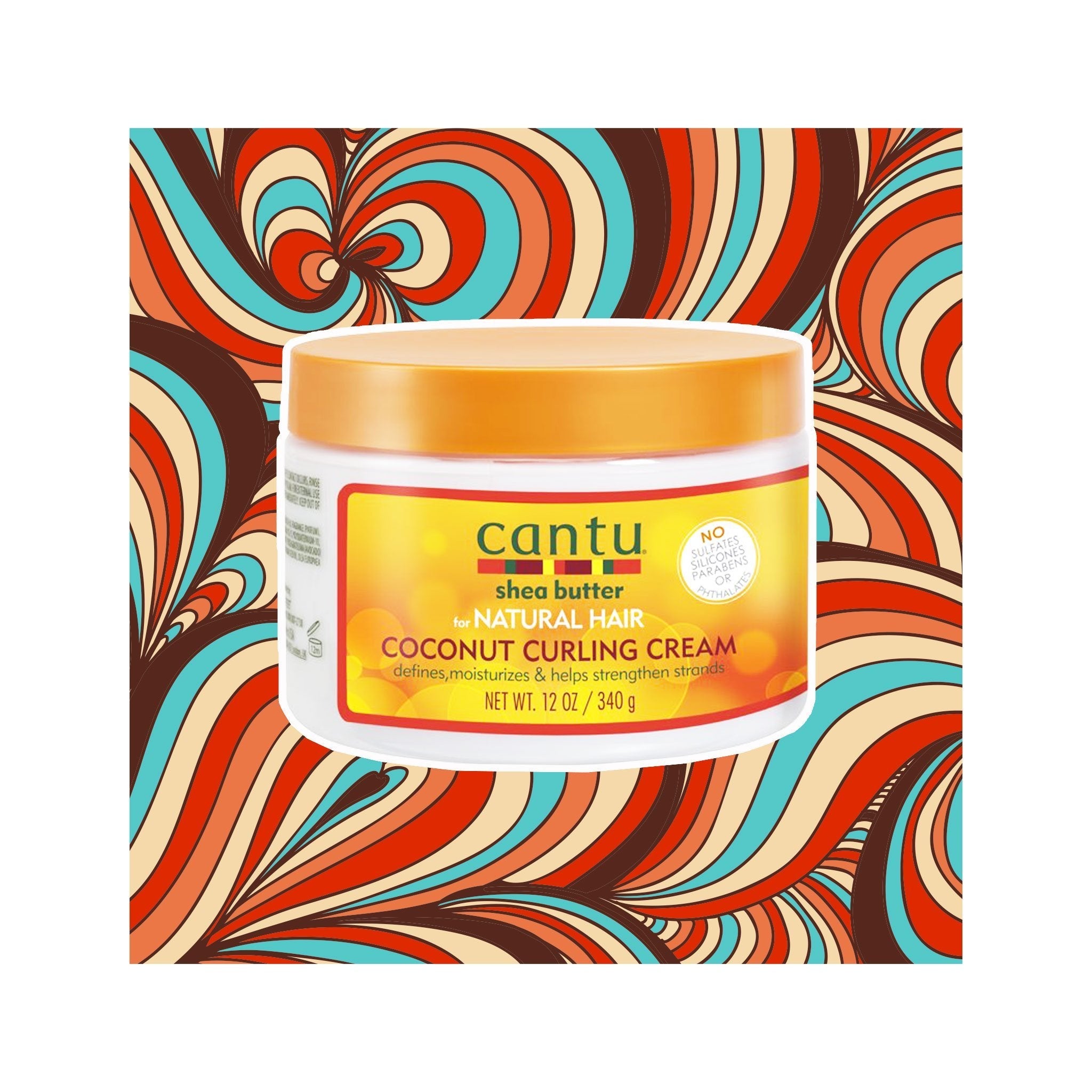 Crème bouclante au beurre de karité et à la noix de coco Shea Butter Coconut Curling Cream - lockenkopf