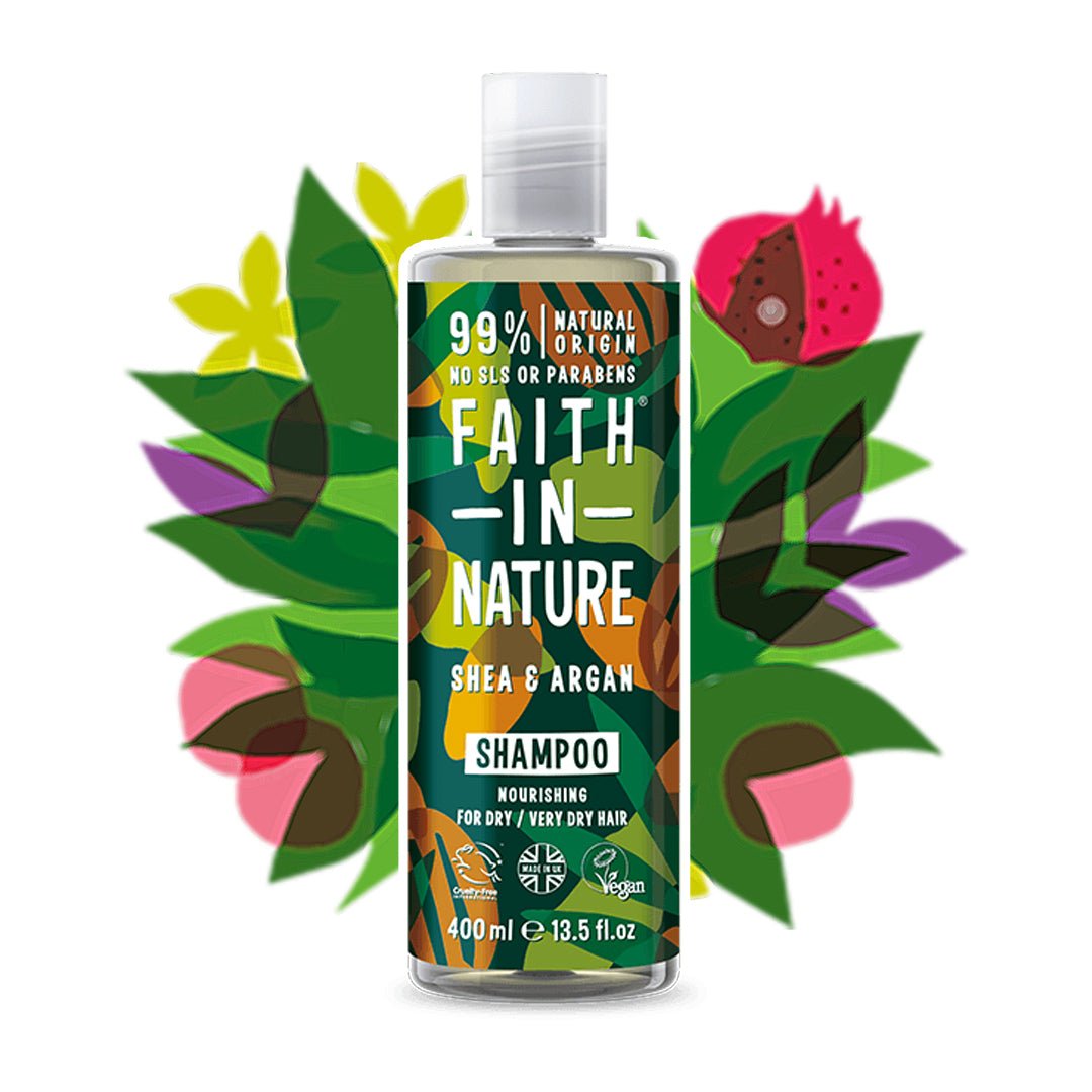 Shampooing au karité et à l'argan Shea & Argan Shampoo - lockenkopf