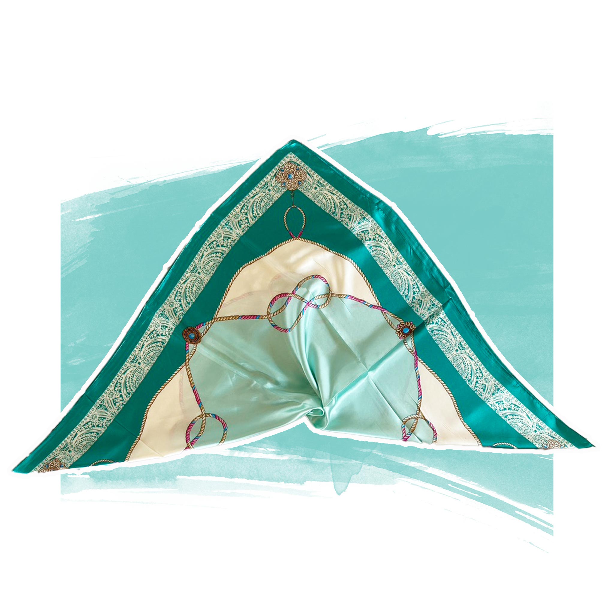 Foulard 90/90 lockenkopf | Foulard 90/90 - lockenkopf