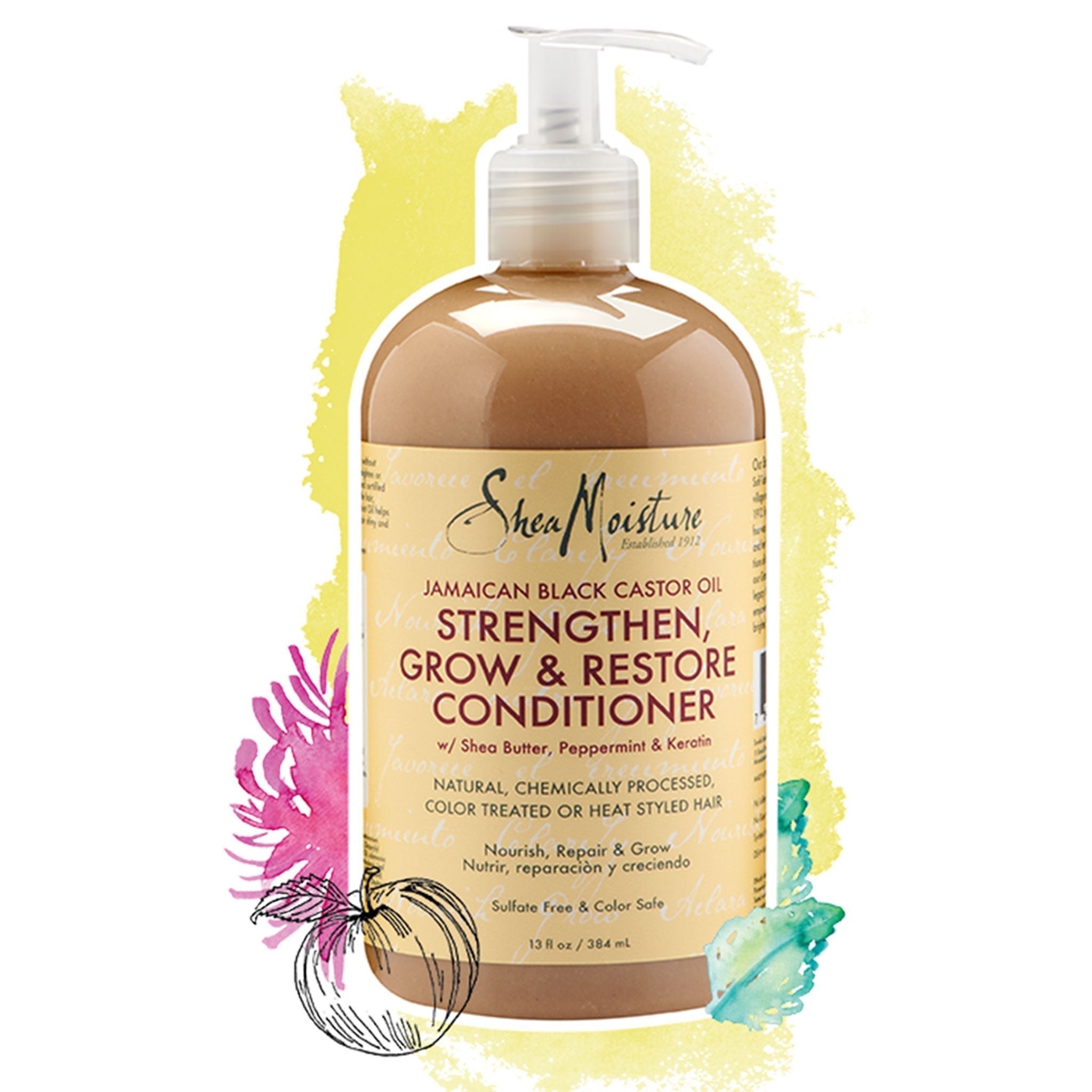 Huile de castor noir de la Jamaïque Renforcer et restaurer l'après-shampooing Jamaican Black Castor Oil Strengthen and Restore Conditioner - lockenkopf