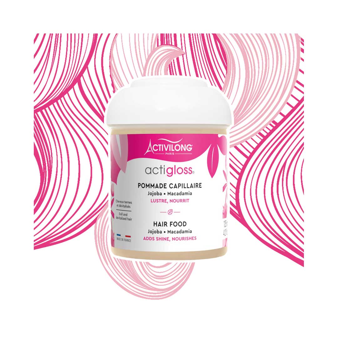 Actigloss Alimento Nutriente per Capelli Actigloss Nourishing Hair Food - lockenkopf