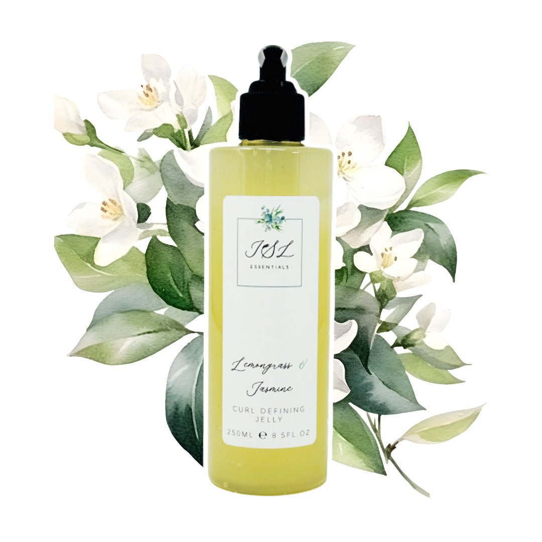 Gelatina definente per ricci alla citronella e al gelsomino Lemongrass & Jasmine Curl Defining Jelly - lockenkopf
