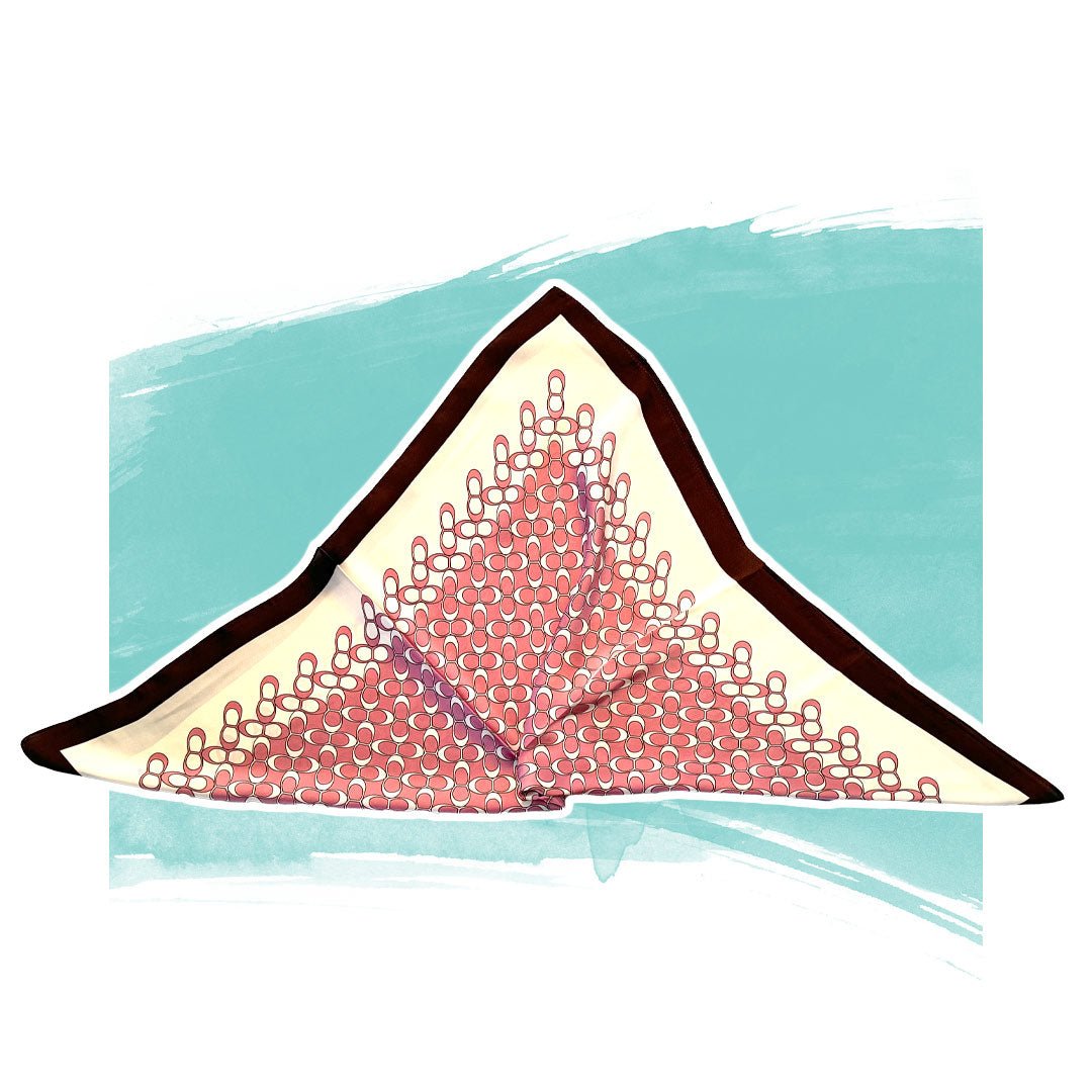 Foulard 70/70 Kopftuch 70/70 - lockenkopf