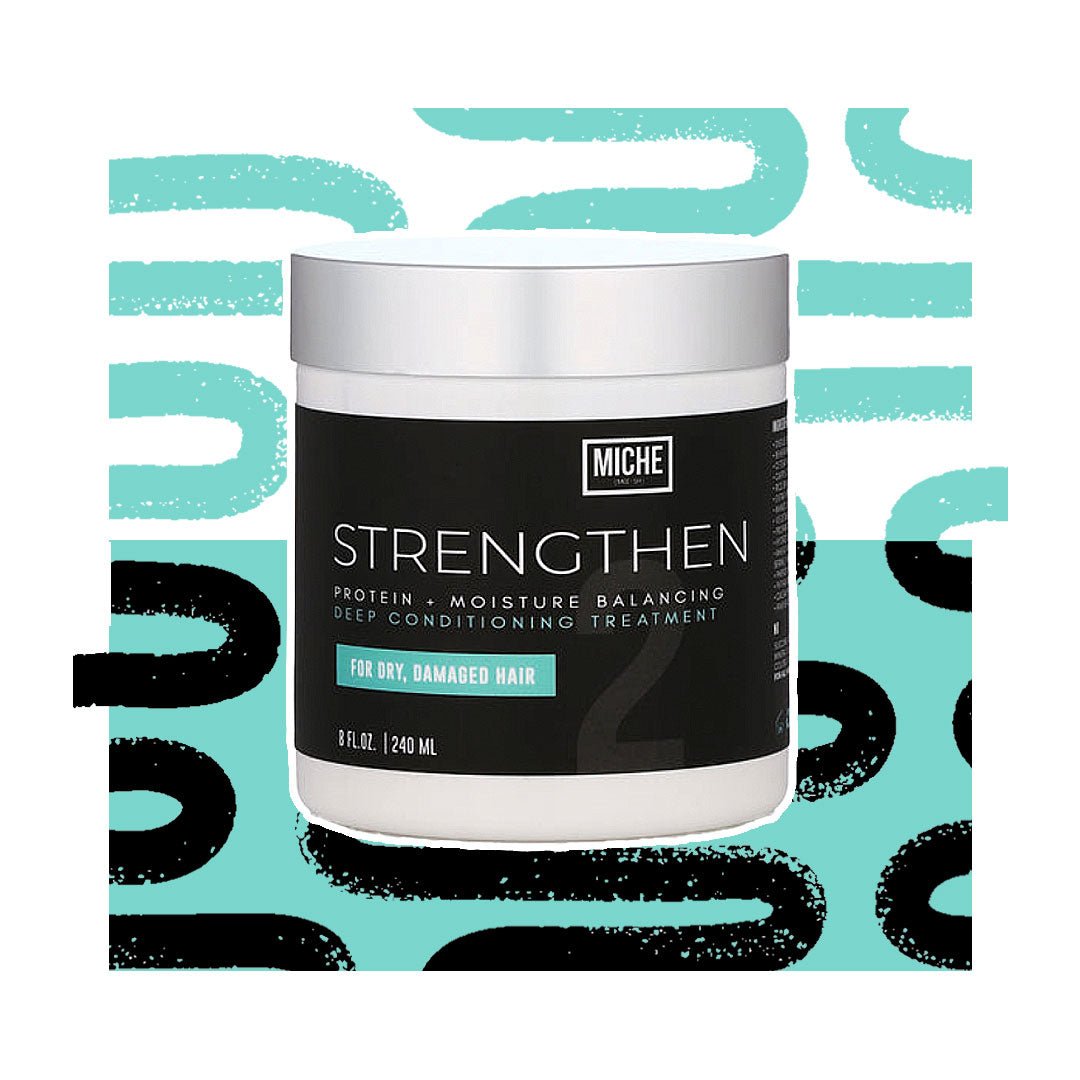 Balsamo profondo rinforzante alle proteine e all'idratazione STRENGTHEN Protein + Moisture Deep Conditioner - lockenkopf