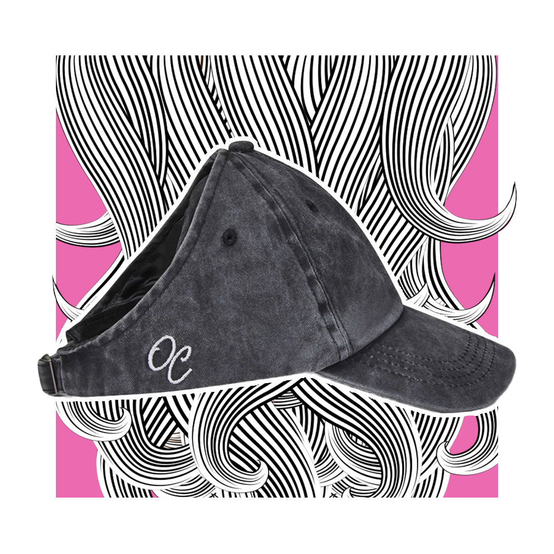 Cappello da baseball foderato in raso (aperto sul retro) Satin Lined Baseball Hat (hinten offen) - lockenkopf