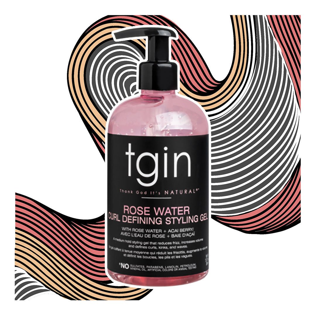 Gel modellante definitore di ricci all'acqua di rose Rose Water Curl Defining Styling Gel - lockenkopf