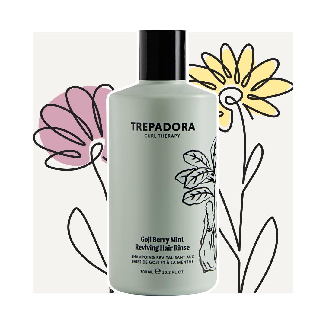 Risciacquo per capelli rivitalizzante alla menta e alle bacche di Goji Goji Berry Mint Reviving Hair Rinse - lockenkopf